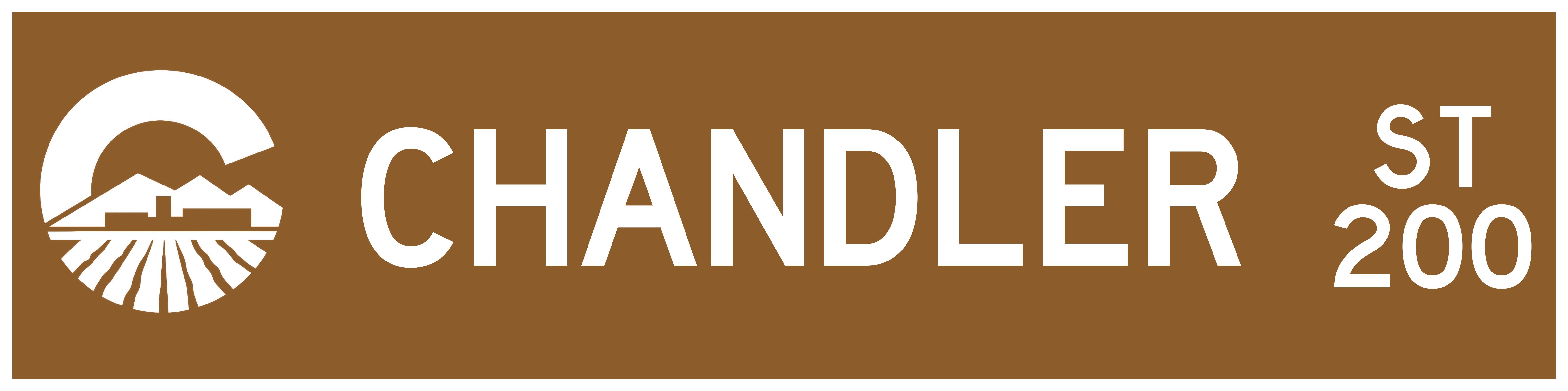 Chandler, AZ street sign keychain