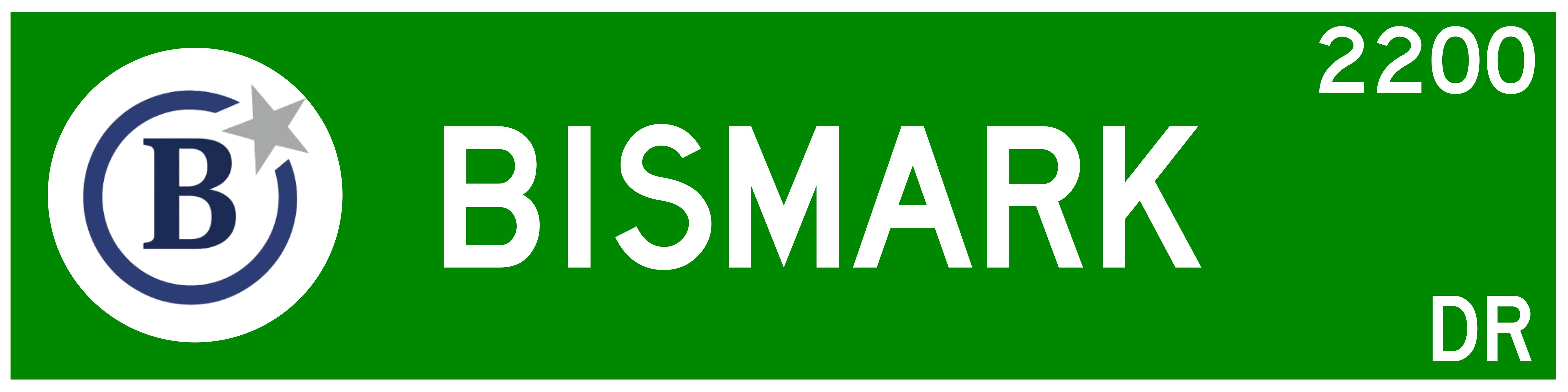Bismarck, ND street sign keychain