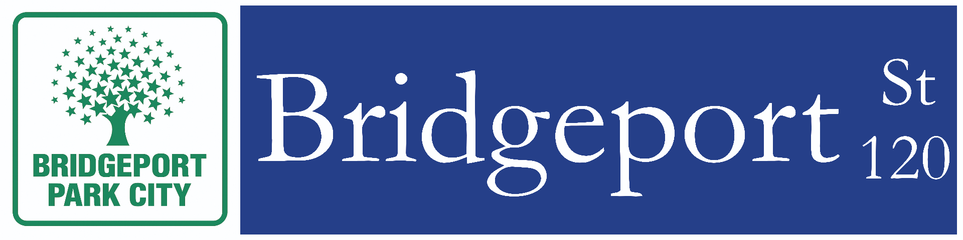 Bridgeport, CT street sign keychain